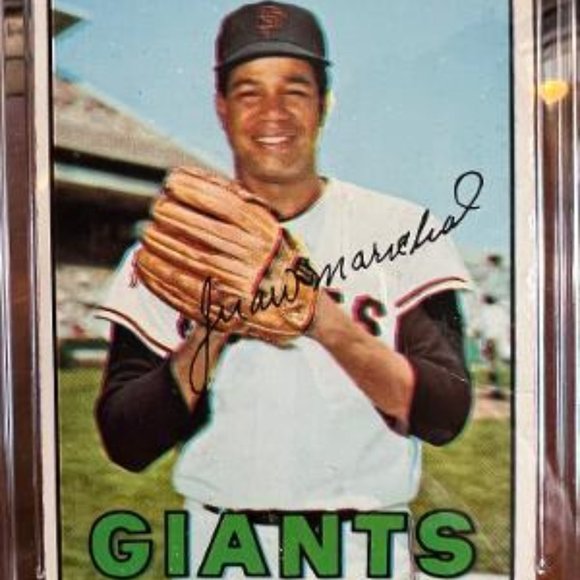 1967 TOPPS #500 JUAN MARICHAL CSG 4 - Picture 4 of 4